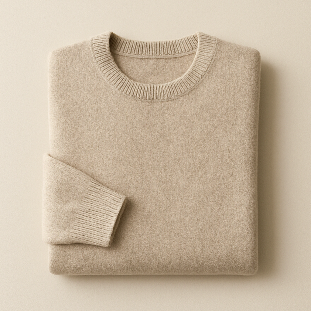 Oatmeal Cashmere Knit
