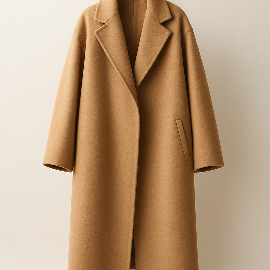 Camel Wool Overcoat